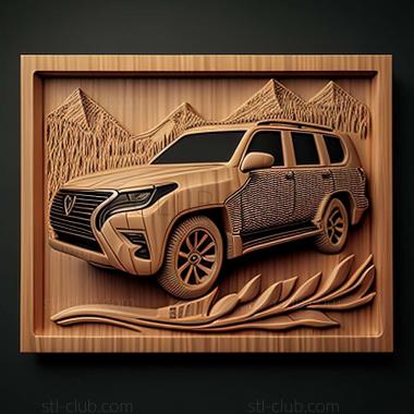 3D модель Lexus GX (STL)